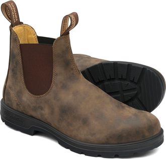 Blundstone Water Resistant Chelsea Boot in Rustic Brown at Nordstrom, Size 10.5