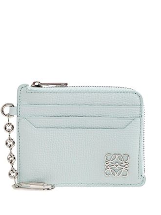 Loewe zip-fastening card holder - women - Calf Leather/CALFSKIN - One Size - Blue