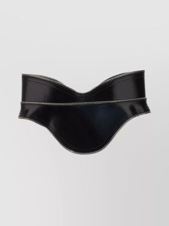 Alexander McQueen leather corset belt