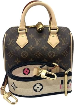 Louis Vuitton Pre-owned Mini Bag - Dames - Vintage Mini Tas - Bruin - ONE Size - Vintage