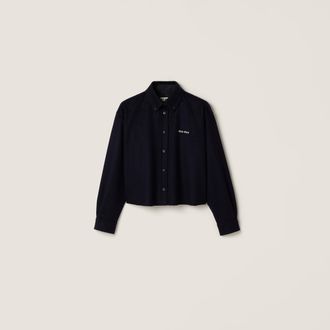 Miu Miu Velour shirt