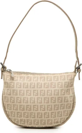 Fendi Pre-owned Fendi Zucchino Canvas Hobo Ladies 1EV1MUK1EXIHDID0