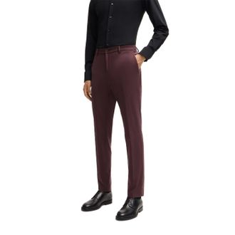 HUGO BOSS Heren Genius Chino (Rood)