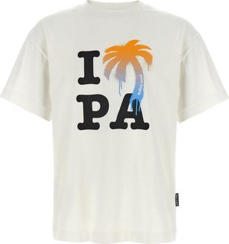 Palm Angels Off White Graphic T-Shirt