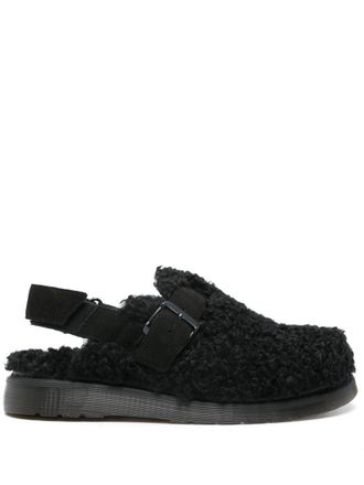 Dr. Martens Jorge II sandals - unisex - Rubber/Fabric/Fabric/Calf Suede - 6.5 - Black