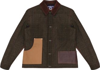 Junya Watanabe Hombre, Chaquetas, Marrón, Talla: L