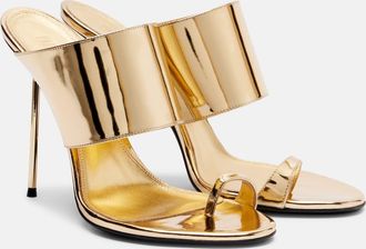 PARIS TEXAS Lidia 105 patent leather mules