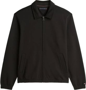 Tommy Hilfiger Felpa con zip - Nero