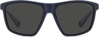 Polaroid PLD 7040/S Polarized FLL/M9 Mens Sunglasses Blue Size 59