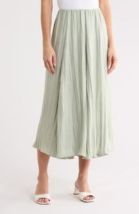 Vince Crinkled Maxi Skirt in Jade Water at Nordstrom Rack, Size X-Small