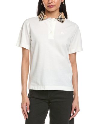 Burberry Check Polo Shirt