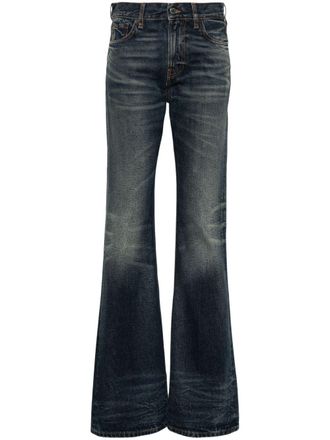 Haikure Jeans svasati Flora - Blu
