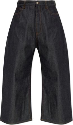 Balenciaga Jeans, Heren, Blauw, W34, Katoen, Wide-leg Jeans