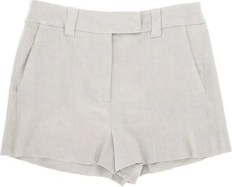 Marella Shorts met verborgen sluiting - Beige