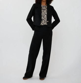 Esqualo Short City Blazer In Black