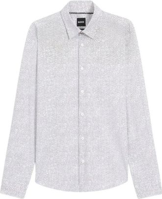 HUGO BOSS Hombre, Camisas, Blanco, Talla: L