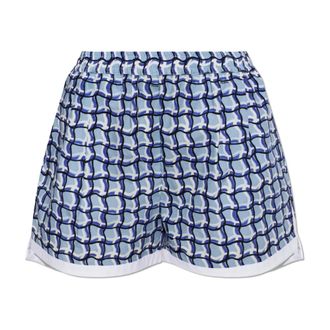 Marni Short Shorts, female, Blue, Size: 2XS Patterned Shorts