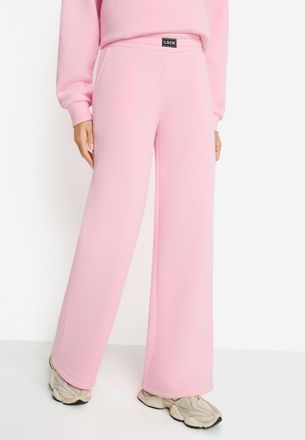 Lascana Sweatpants LSCN BY LASCANA, Damen, Gr. 32/34, N-Gr, rose, Sweatware, Obermaterial: 60% Baumwolle, 40% Polyester, unifarben, bequem, Hosen Sweatpants, 