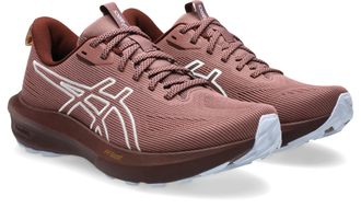 Asics Laufschuh ASICS GT-1000 14 TR, Damen, Gr. 37,5, beige (nature bathing, rubble rot), Textil, Schuhe Laufschuh, f&uuml;r mehr Stabilit&auml;t