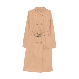 Herno Coats Camel - female - Herno - Trench Coats - Brown - XL - Coats