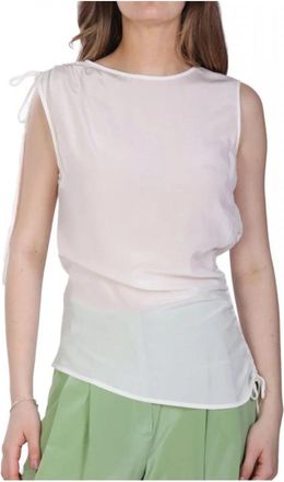 Marella Tops - Dames - Tops zonder mouwen - Wit - S - Tops