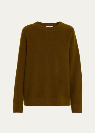 Vince Boiled Cashmere Crewneck Sweater
