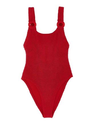 Hunza G Domino One-Piece Swimsuit