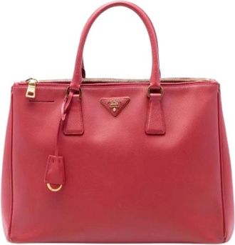 Prada Pre-owned Galleria Handbag - - Pre-owned - Donna - Rosso - ONE SIZE
