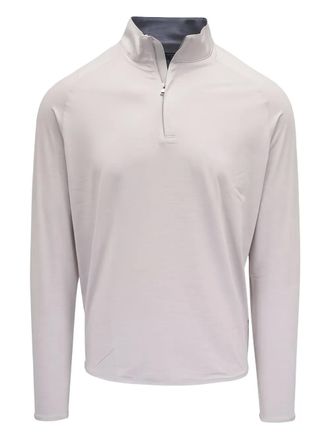 Peter Millar long-sleeve sweater - men - Polyester/Spandex/Elastane - M - Neutrals