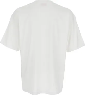 Diesel Mens T-Shirt T-Lucien White Cotton T-Shirts And Polos