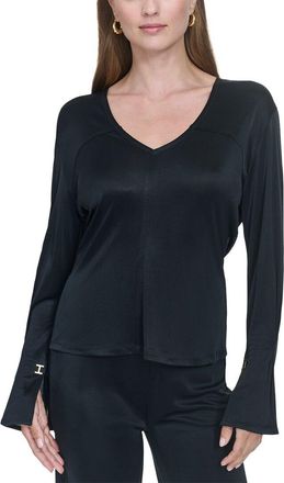 Halston Heritage V-Neck Top