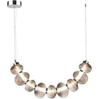 OEM L&aacute;mpara Colgante Led Bolla Smoked 36w