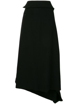Yohji Yamamoto Pantaloni crop - Nero