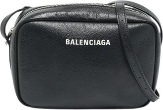Balenciaga Pre-owned Cross Body Bags, female, Black, Size: ONE SIZE Pre-owned Vintage Cross Body Bag