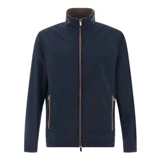 Paul & Shark Paul & Shark, Light Jackets, male, Blue, Size: 2XL Typhoon Platinum Jacket