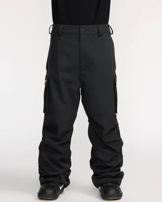Volcom Nwrk Baggy Pant In Black