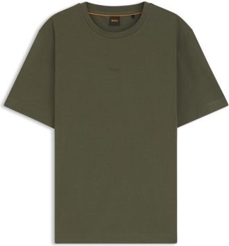 BOSS Relaxed-fit T-shirt with a layered logo print