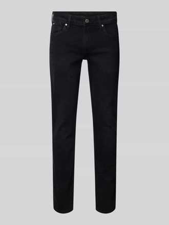 Pepe Jeans London Slim Fit Jeans im 5-Pocket-Design Modell HATCH in Black, Gr&ouml;&szlig;e 33/32