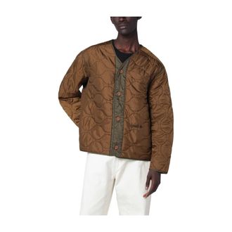 OAMC Light Jackets, male, Beige, Size: S Coats