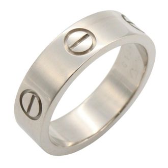 Cartier Silver White Gold (18K) Band Ring (Pre-Owned)