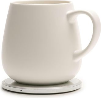 OHOM Ui Plus Mug & Warmer Set in White at Nordstrom