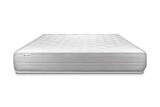 VITALIT Colch&oacute;n blanco con espuma viscoel&aacute;stica 140 x 190