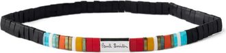 Paul Smith Bracciale con logo - Nero