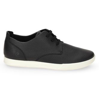 Ecco Ecco Leisure Leather Mens Lace Up Shoes - Black - Size:UK 12-12.5