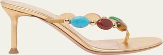 Gianvito Rossi Shanti Thong 70 Sandals
