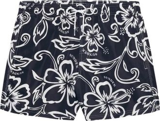 Sundek Badmode, Heren, Blauw, L, M504Bdta 1Ia Zwemshort
