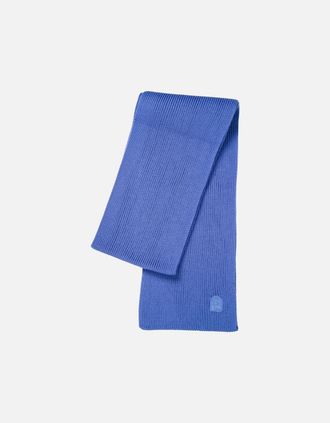 Parajumpers Mens Parajumpers Cornflower Blue Plain Scarf - Size: ONE size
