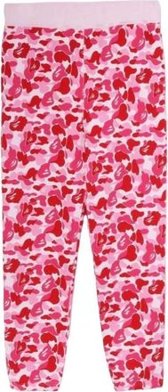 A Bathing Ape Abc Camo Sweat Pants Pink 1J30-152-008-PNK