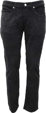 Nine In The Morning Velvet Broek - Heren - Slim Fit Broeken - Zwart - W30 - Katoen - Broeken