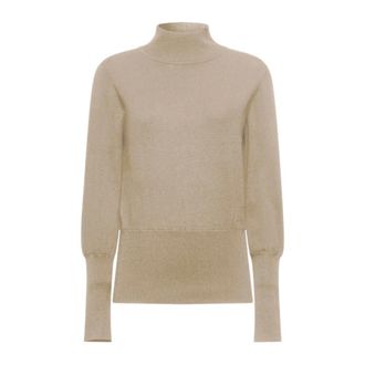 Silvian Heach Halka Fitted Turtleneck - - Knitwear - Donna - Beige - XL